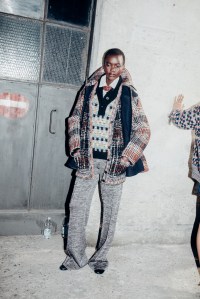 Backstage at Missoni Fall 2025 Ready-to-Wear Collection at Milan Fashion Week