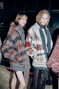 Backstage at Missoni Fall 2025 Ready-to-Wear Collection at Milan Fashion Week