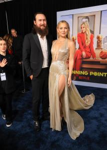 Danny Fujikawa, Kate Hudson at Netflix’s "Running Point" Premiere held at The Egyptian Theatre on February 13, 2025 in Los Angeles, California.