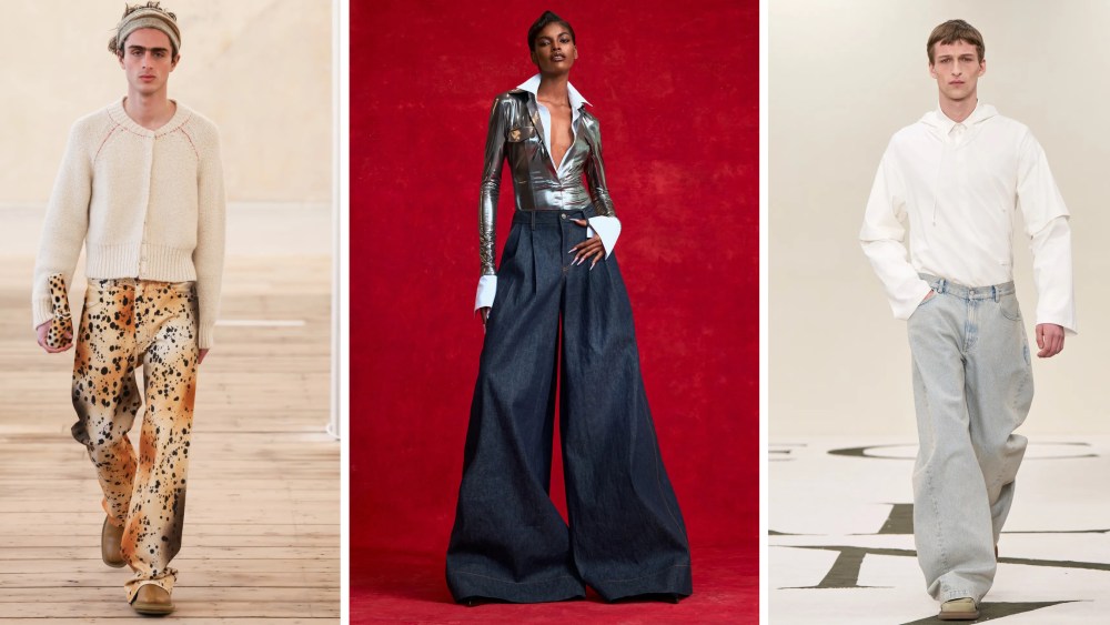Fall/Winter 2025-2026 denim looks from New York Fashion Week.