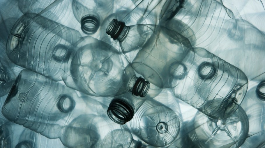 Plastic bottles.