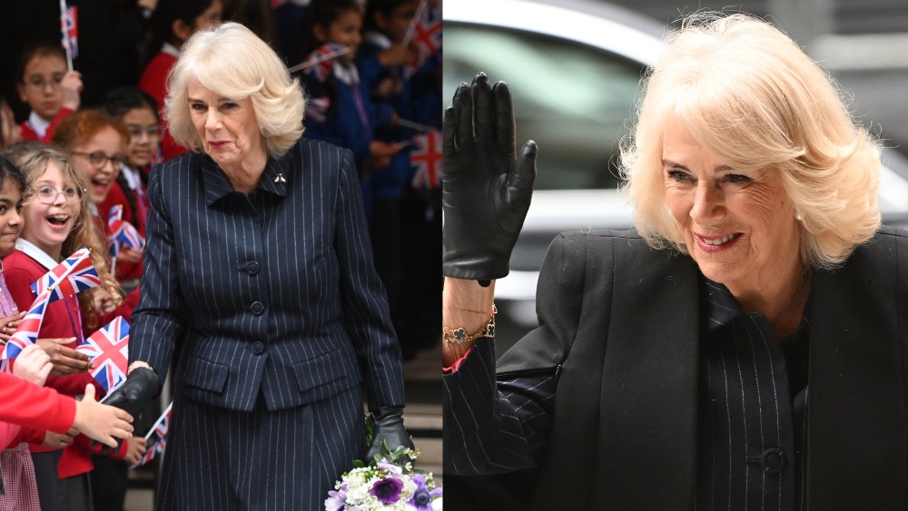 Queen Camilla, London, Pinstripes