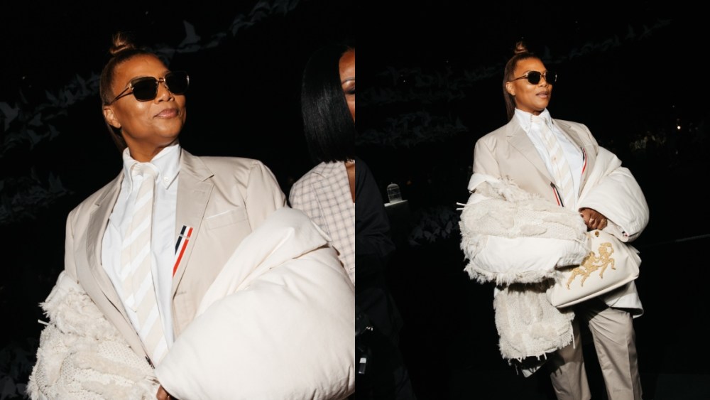 Queen Latifah, Thom Browne, New York Fashion Week, fall 2025 ready-to-wear