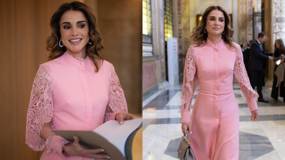 Queen Rania, Oscar de la Renta, World Summit on Children's Rights, Vatican, Rome, Italy