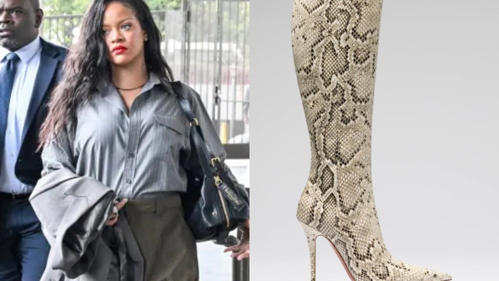 Left: Rihanna is seen on February 14, 2025 in Los Angeles, California.
Right: Rihanna is seen arriving at court on February 18, 2025 in Los Angeles, California.
