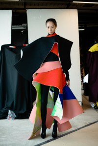 Backstage at Roksanda Fall 2025 Ready-to-Wear Collection at London Fashion Week
