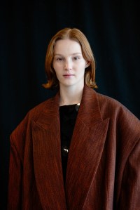 Backstage at Roksanda Fall 2025 Ready-to-Wear Collection at London Fashion Week