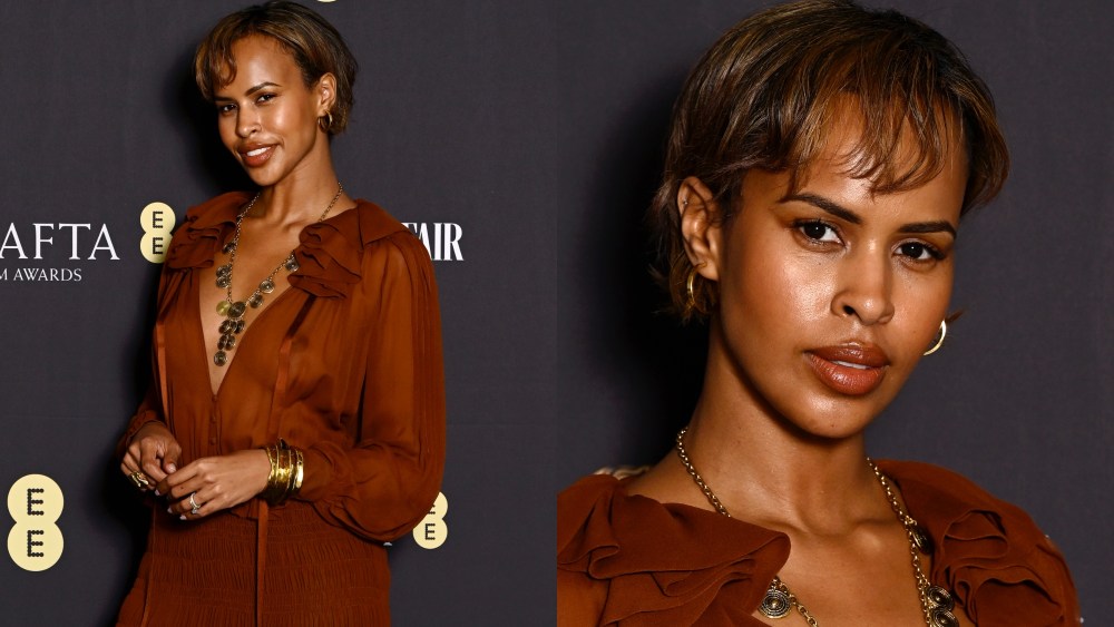 Sabrina Dhowre Elba, Saint Laurent, BAFTA Rising Star Party, London, red carpet