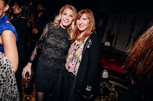Candace Bushnell and Nicole Miller