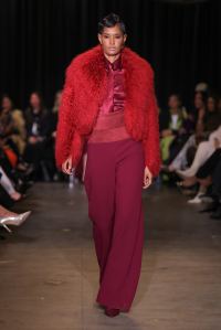 Sergio Hudson Fall 2025 ready-to-wear collection at New York Fashion Week.