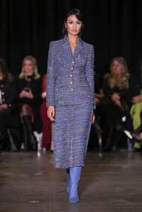 Sergio Hudson Fall 2025 ready-to-wear collection at New York Fashion Week.