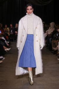 Sergio Hudson Fall 2025 ready-to-wear collection at New York Fashion Week.