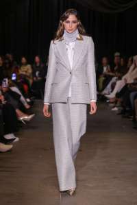 Sergio Hudson Fall 2025 ready-to-wear collection at New York Fashion Week.