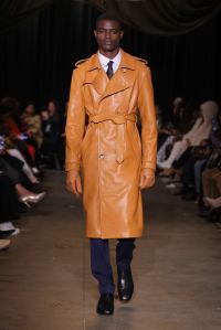 Sergio Hudson Fall 2025 ready-to-wear collection at New York Fashion Week.