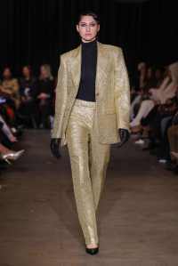 Sergio Hudson Fall 2025 ready-to-wear collection at New York Fashion Week.