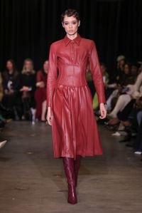 Sergio Hudson Fall 2025 ready-to-wear collection at New York Fashion Week.