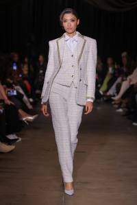 Sergio Hudson Fall 2025 ready-to-wear collection at New York Fashion Week.