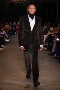 Sergio Hudson Fall 2025 ready-to-wear collection at New York Fashion Week.