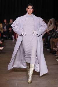 Sergio Hudson Fall 2025 ready-to-wear collection at New York Fashion Week.