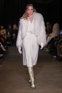 Sergio Hudson Fall 2025 ready-to-wear collection at New York Fashion Week.