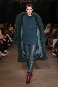 Sergio Hudson Fall 2025 ready-to-wear collection at New York Fashion Week.