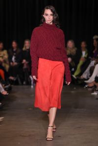 Sergio Hudson Fall 2025 ready-to-wear collection at New York Fashion Week.