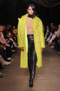 Sergio Hudson Fall 2025 ready-to-wear collection at New York Fashion Week.