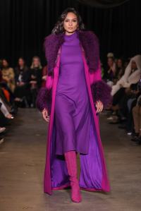 Sergio Hudson Fall 2025 ready-to-wear collection at New York Fashion Week.