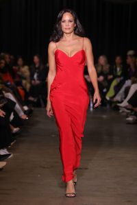 Sergio Hudson Fall 2025 ready-to-wear collection at New York Fashion Week.