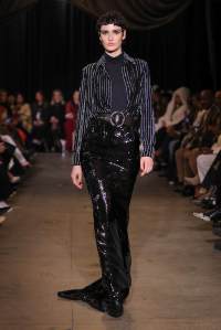 Sergio Hudson Fall 2025 ready-to-wear collection at New York Fashion Week.