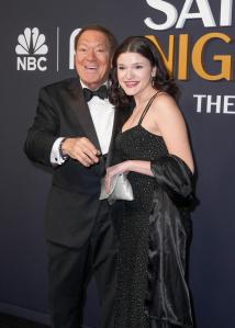 Joe Piscopo, Olivia Piscopo at SNL50: The Anniversary Special at 30 Rockefeller Plaza on February 16, 2025 in New York, New York.
