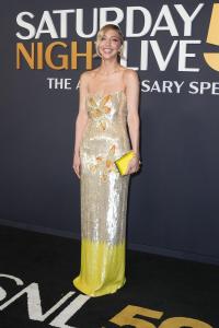 Heidi Gardner at SNL50: The Anniversary Special at 30 Rockefeller Plaza on February 16, 2025 in New York, New York.