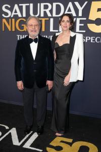 Billy Crystal, Lindsay Crystal at SNL50: The Anniversary Special at 30 Rockefeller Plaza on February 16, 2025 in New York, New York.