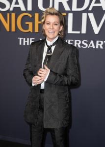 Brandi Carlile at SNL50: The Anniversary Special at 30 Rockefeller Plaza on February 16, 2025 in New York, New York.