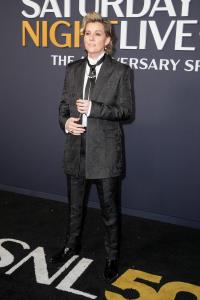 Brandi Carlile at SNL50: The Anniversary Special at 30 Rockefeller Plaza on February 16, 2025 in New York, New York.