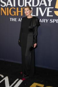 Donna Langley at SNL50: The Anniversary Special at 30 Rockefeller Plaza on February 16, 2025 in New York, New York.