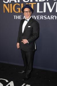 Rob Schneider at SNL50: The Anniversary Special at 30 Rockefeller Plaza on February 16, 2025 in New York, New York.