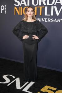 Chloe Fineman at SNL50: The Anniversary Special at 30 Rockefeller Plaza on February 16, 2025 in New York, New York.