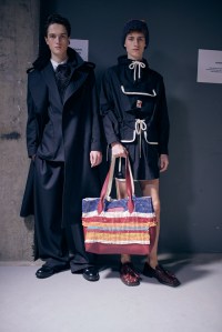 Backstage at S.S. Daley Fall 2025 Ready-to-Wear Collection at London Fashion Week
