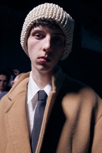 Backstage at S.S. Daley Fall 2025 Ready-to-Wear Collection at London Fashion Week