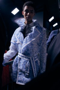 Backstage at S.S. Daley Fall 2025 Ready-to-Wear Collection at London Fashion Week