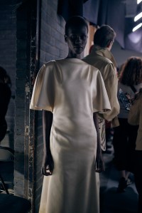 Backstage at S.S. Daley Fall 2025 Ready-to-Wear Collection at London Fashion Week
