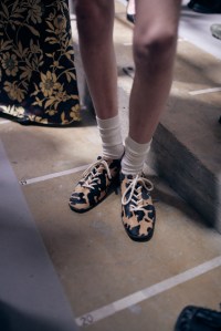 Backstage at S.S. Daley Fall 2025 Ready-to-Wear Collection at London Fashion Week