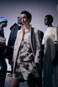 Backstage at S.S. Daley Fall 2025 Ready-to-Wear Collection at London Fashion Week