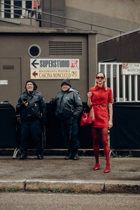 Street Style at Milan Fashion Week Fall 2025