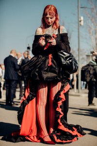 Street Style at Milan Fashion Week Fall 2025