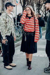 Street Style at Milan Fashion Week Fall 2025