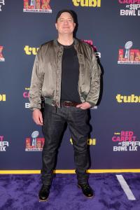 Brendan Fraser at the Tubi Red Carpet during Super Bowl LIX at Caesars Superdome on February 09, 2025 in New Orleans, Louisiana.