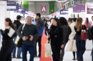 Bustling aisles at Texworld