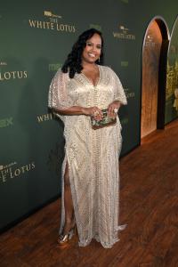 Natasha Rothwell at "The White Lotus" Season 3 Los Angeles Premiere held at Paramount Studios on February 10, 2025 in Los Angeles, California.